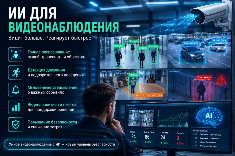 ИИ для видеонаблюдения