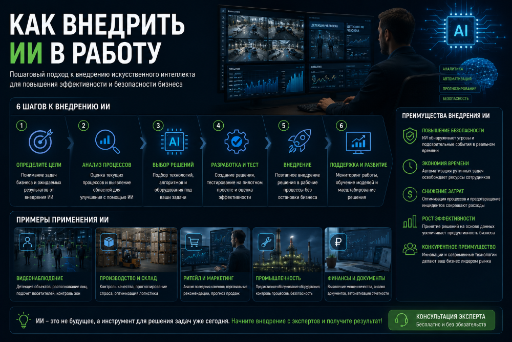 Как внедрить ИИ в работу компании