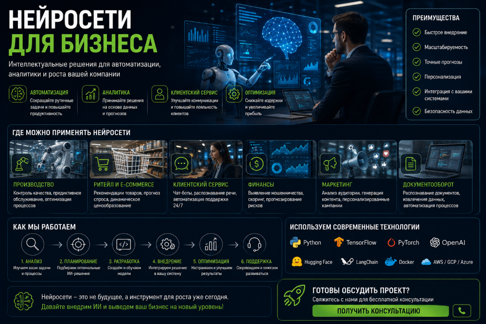 Нейросети для бизнеса